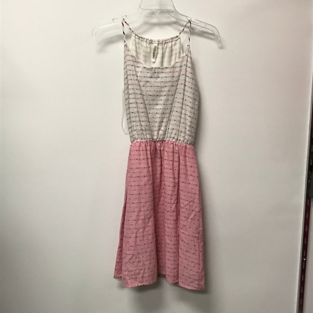 NWOT Rachel Kate Vintage Embroidered Chevron Dress